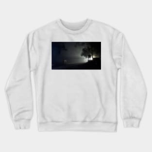 Misty  - Adelaide Hills Wine Region - Fleurieu Peninsula  by South Australian artist Avril Thomas Crewneck Sweatshirt